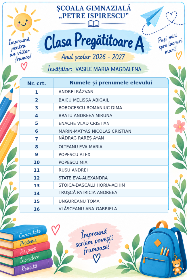 Clasa_Pregatitoare_A